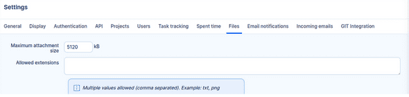 Global Settings (Files)