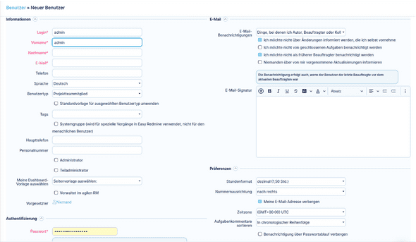 Benutzer und Gruppen